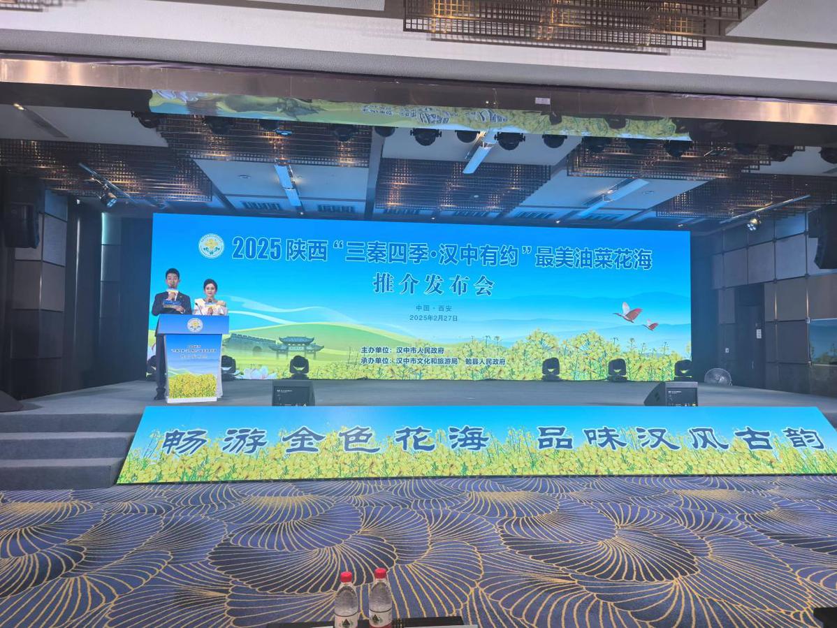 2025最美油菜花海汉中旅游文化节3月20日启幕(图1)