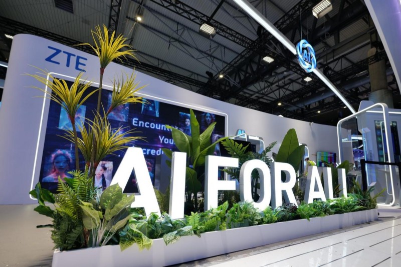 AI全开，智领未来！中兴通讯在MWC 2025秀出“智能加速度”(图5)