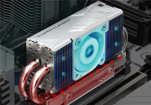 专治PCIe 5.0发烧 利民SSD散热器到手99.9元（45W强悍散热）