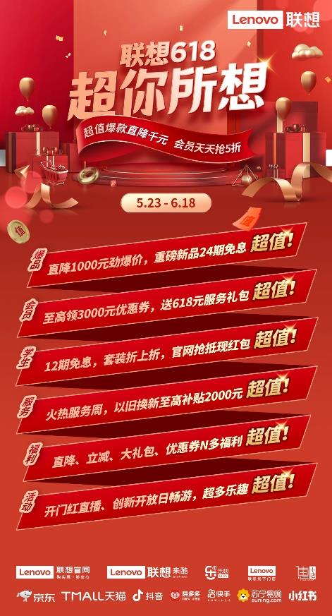联想618大促全案公