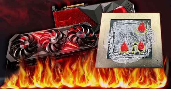 撼讯AMD RX 7900 XTX高温110℃！拆开一看 硅脂凌乱(图10)