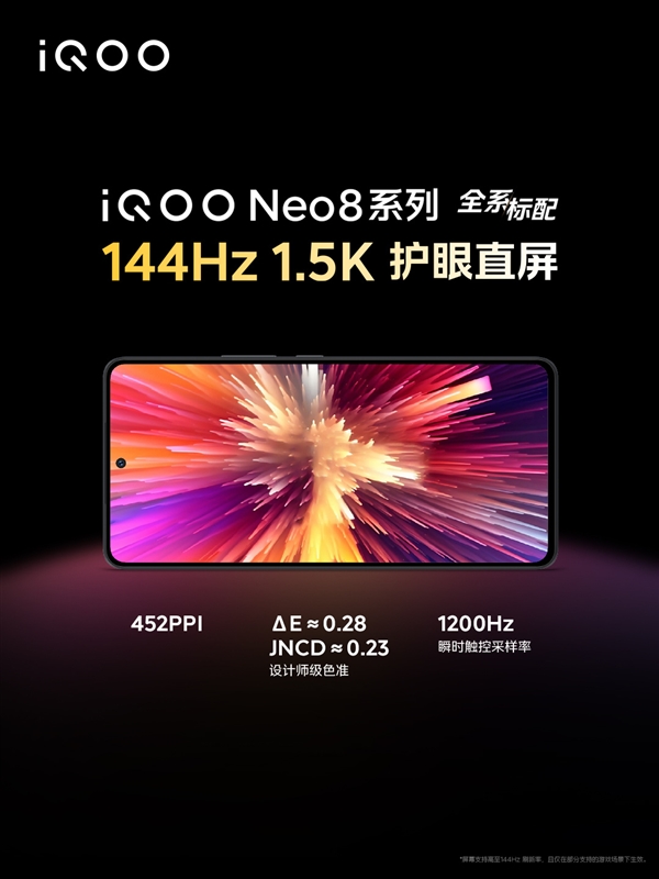 iQOO Neo8 Pro发布：全球首发天玑9200+ 3099元起(图4)